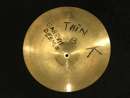 13" Zildjian K Istanbul Old Stamp IIa Barrett Deems Crash/Splash/Hat 466g #368