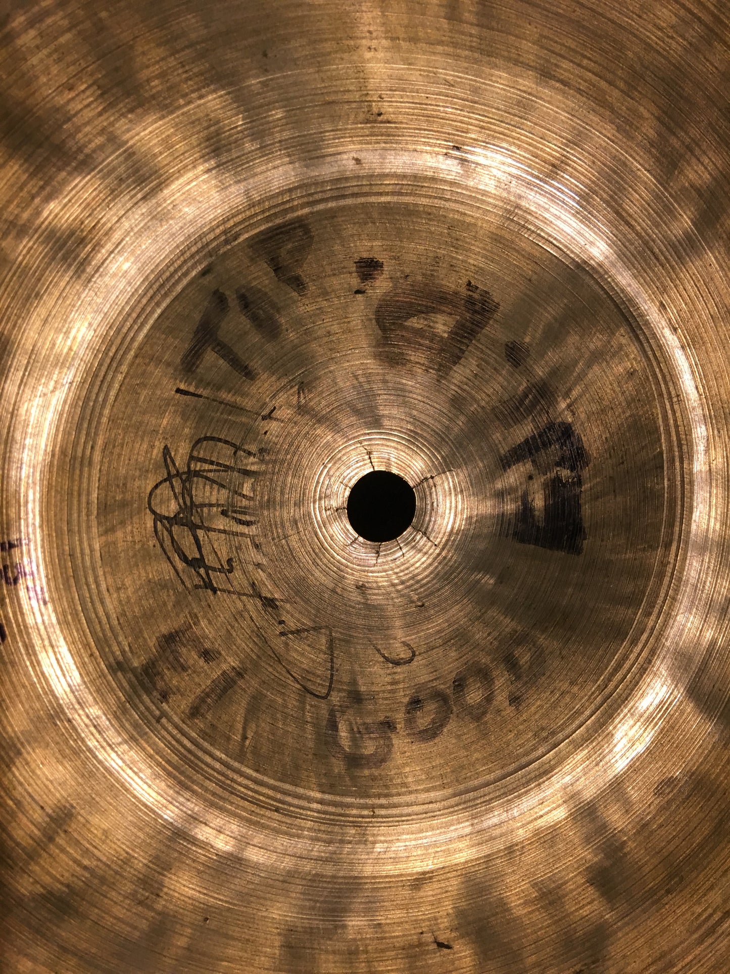 13" Zildjian K Istanbul Old Stamp IIa Barrett Deems Crash/Splash/Hat 466g #368