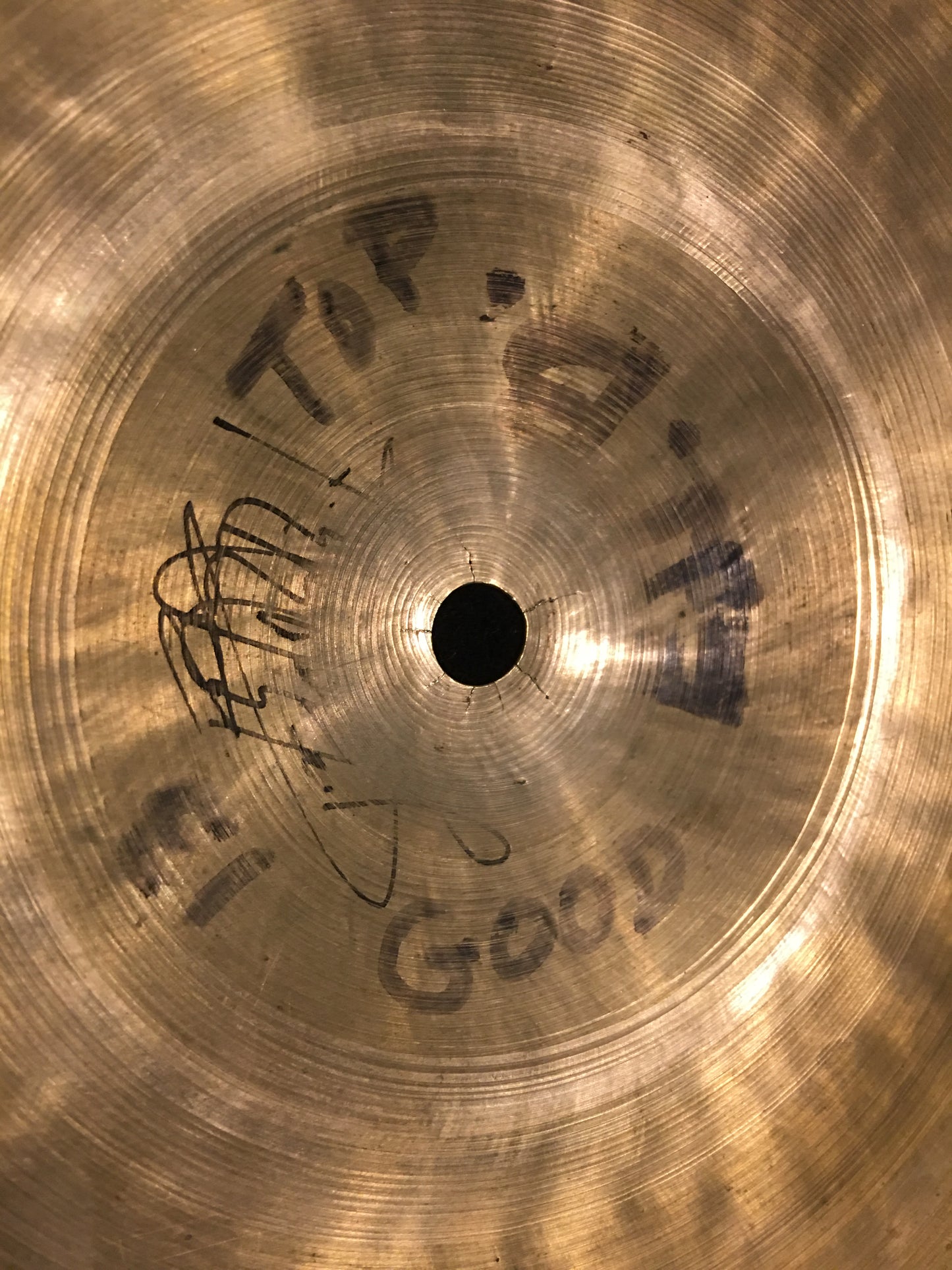 13" Zildjian K Istanbul Old Stamp IIa Barrett Deems Crash/Splash/Hat 466g #368