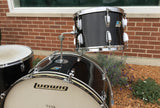 Ludwig 1970 Black Cortex Set with 14"x28" Bass Drum!