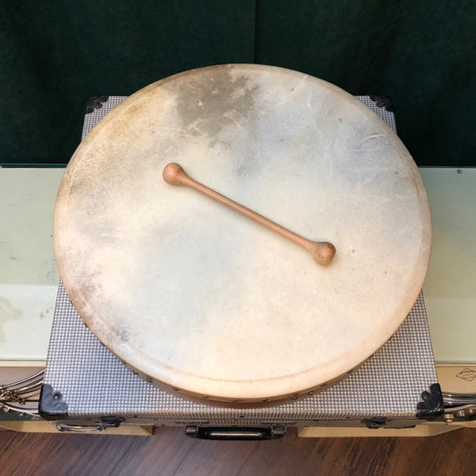18" Tune-able Bodhran w/ Tipper, Made by Mid East