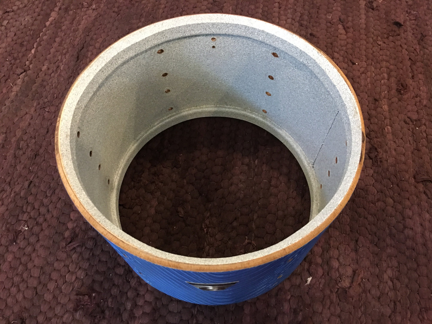 1960s/70s Ludwig 8x12 Tom Shell - Blue Astro - Excellent Condition