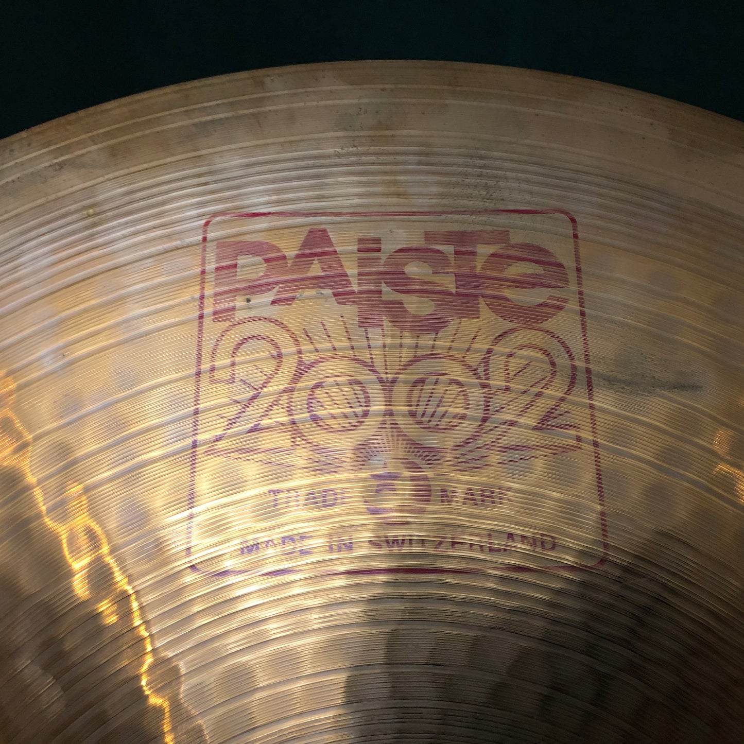 18" Paiste 1985 2002 Medium Crash 1532g