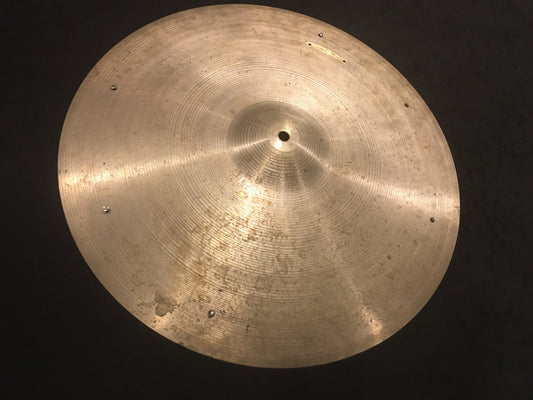 20" Zildjian A 1960s Sizzle Ride Cymbal 6 Rivets 2124g #160