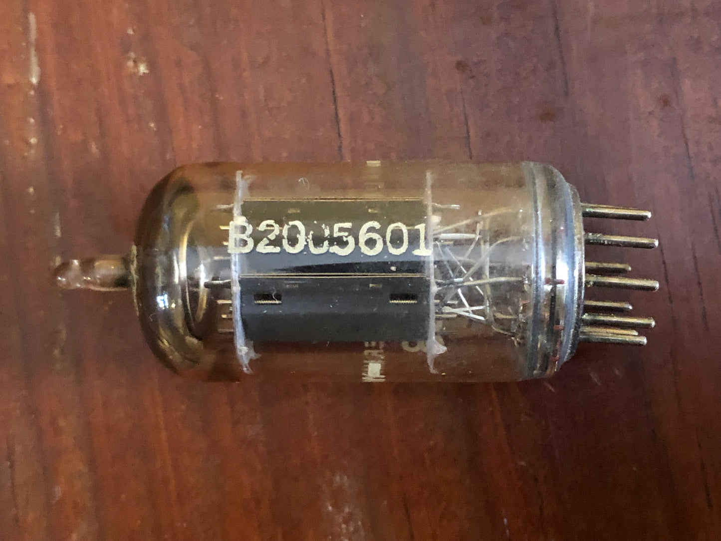 Vintage Telefunken ECC83 Smooth Plate Preamp Tube Made In Germany Valve 12AX7 Diamond