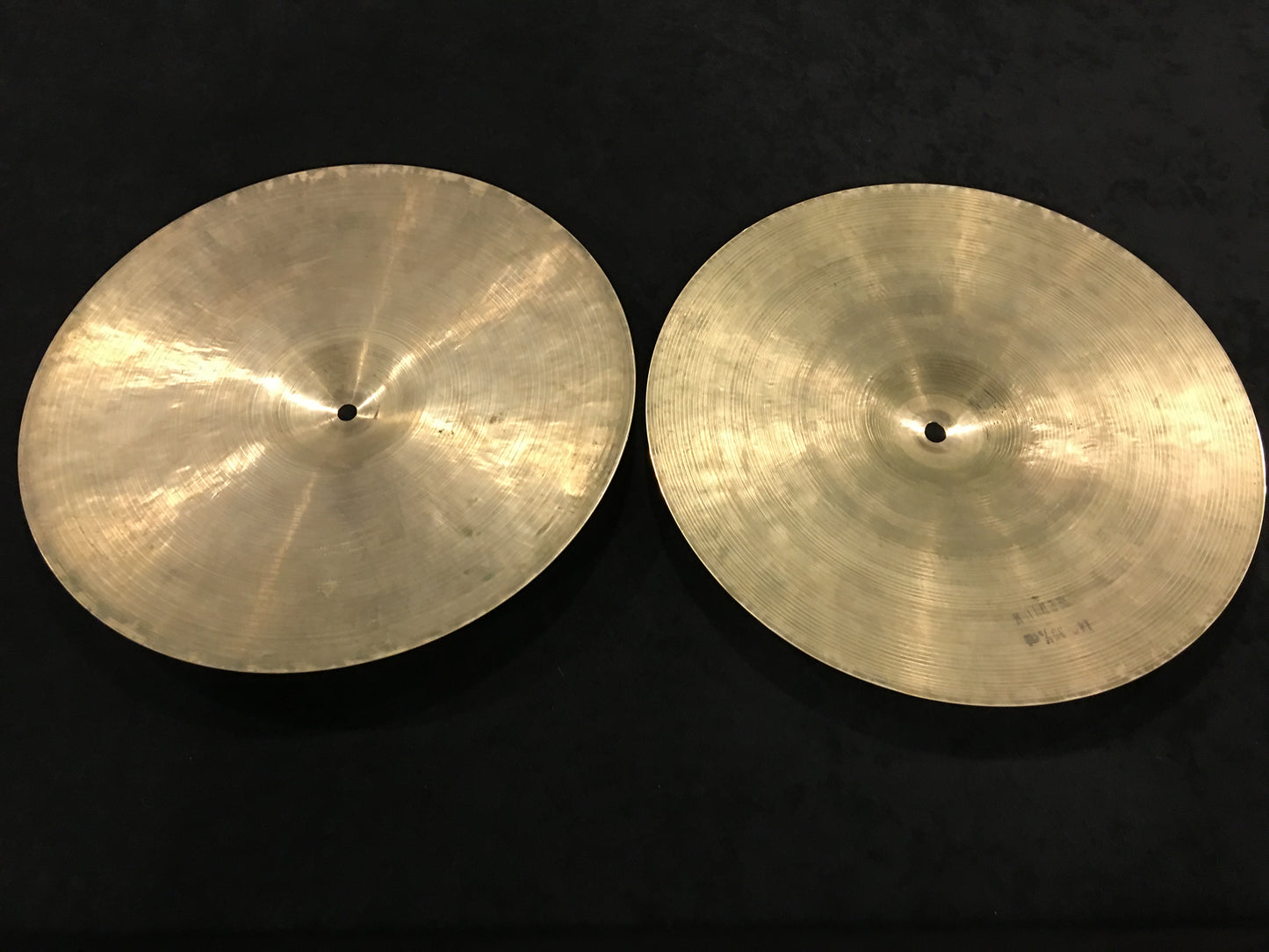 14" Zildjian K Istanbul 1959 Hand Hammered Hi Hat Cymbal Pair 720/836g #73