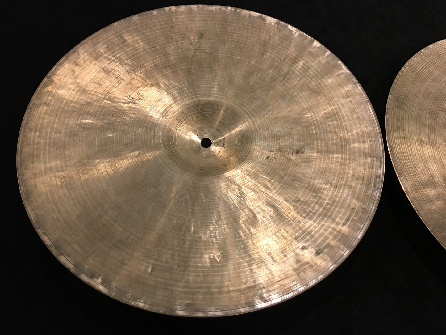 14" Zildjian K Istanbul 1959 Hand Hammered Hi Hat Cymbal Pair 720/836g #73