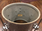 1960's Rogers 14x14 Tower Floor Tom Drum Silver Sparkle