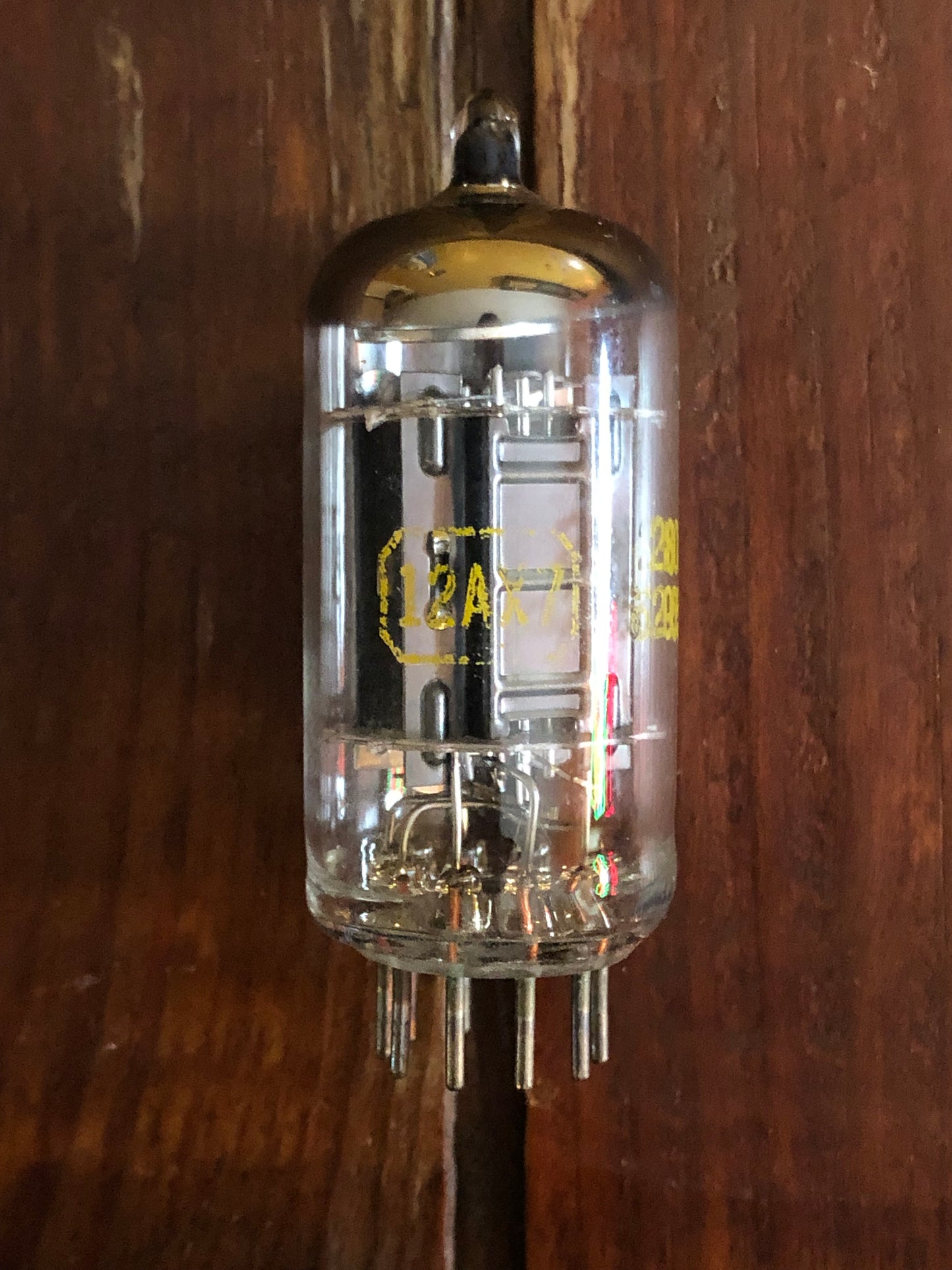 1962 Vintage Raytheon 12AX7 Preamp Tube ECC83 Black Plate Valve