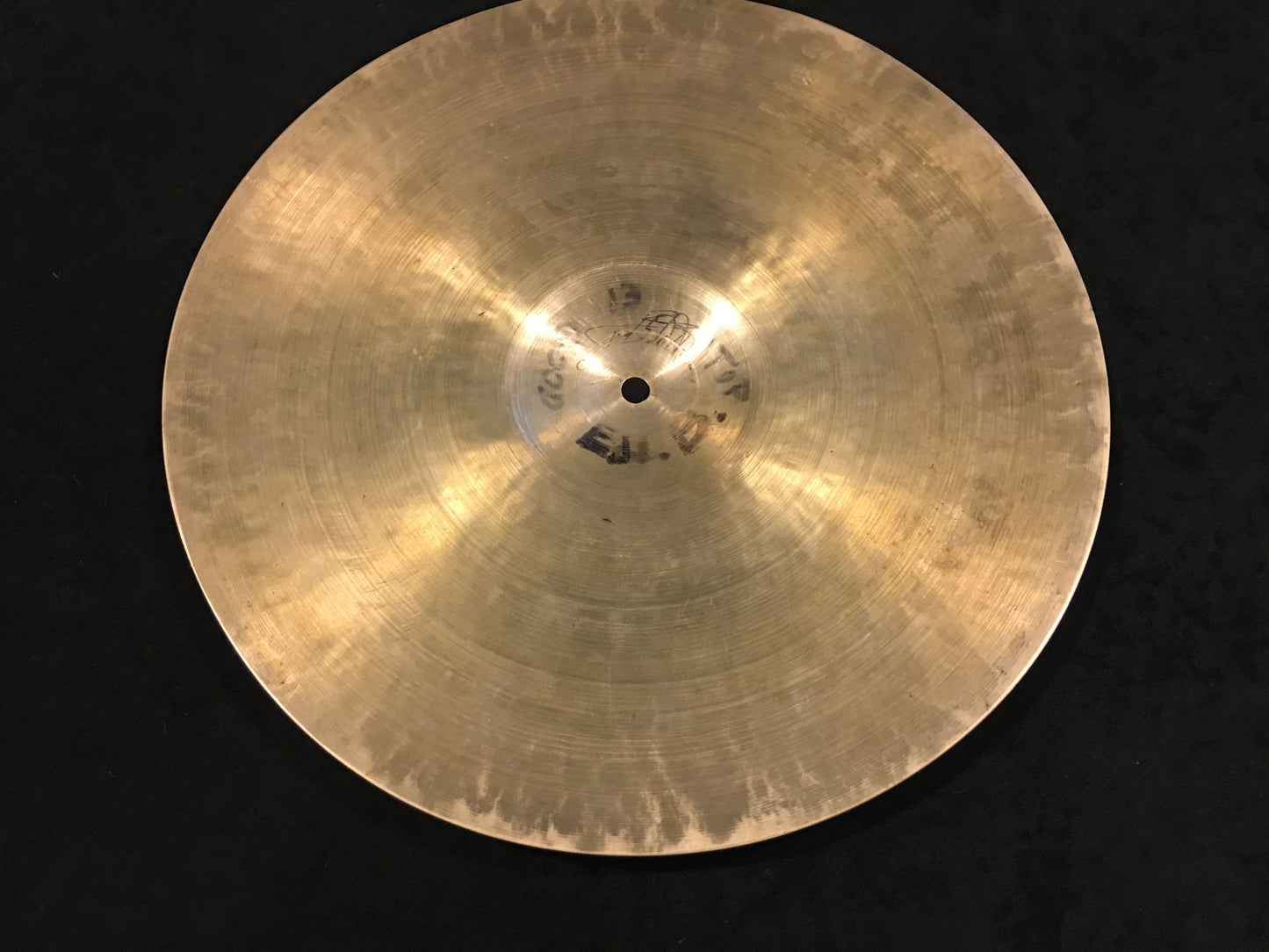 13" Zildjian K Istanbul Old Stamp IIa Barrett Deems Crash/Splash/Hat 466g #368