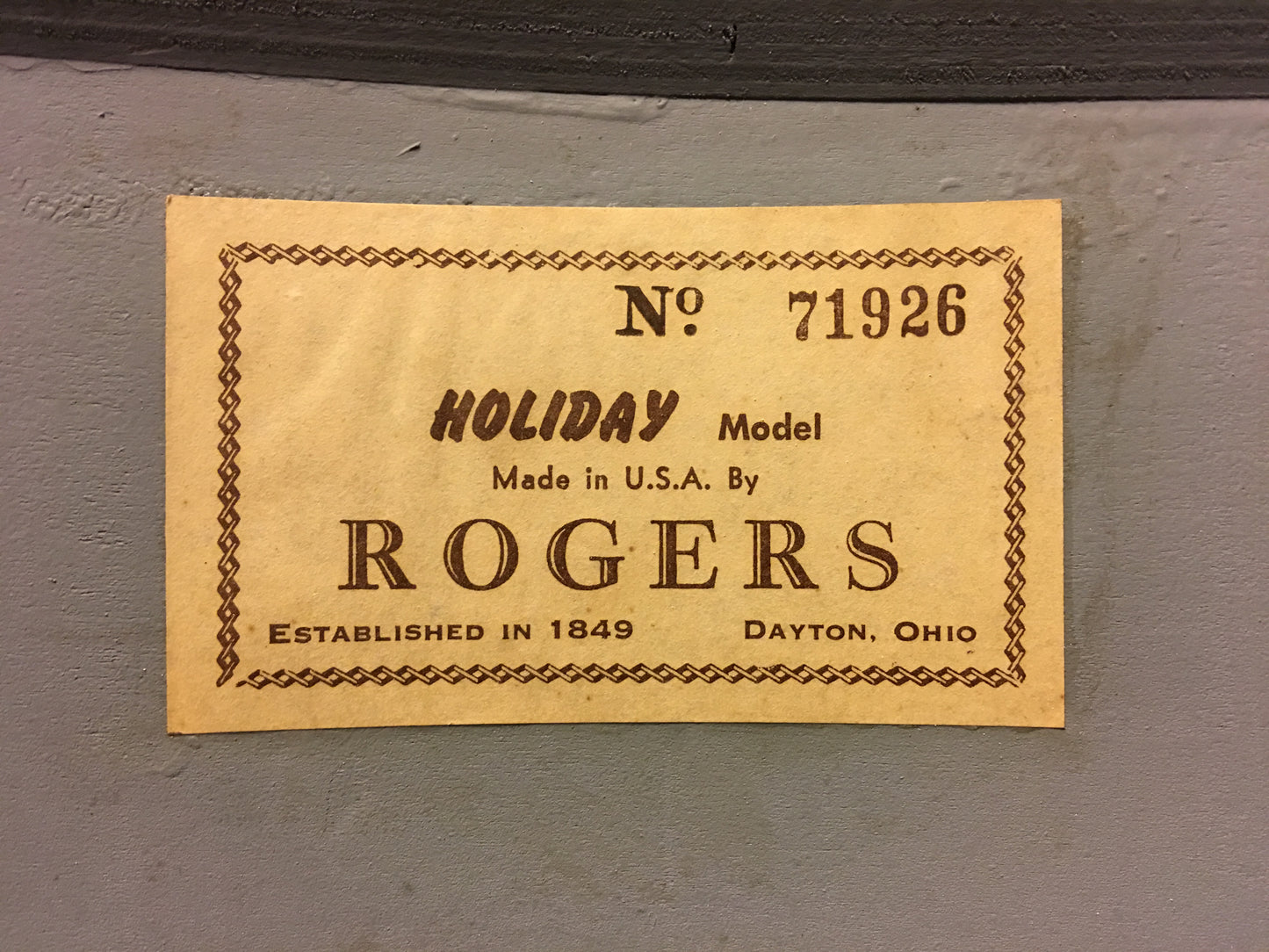 Rogers Gold Sparkle Glass Glitter Dayton