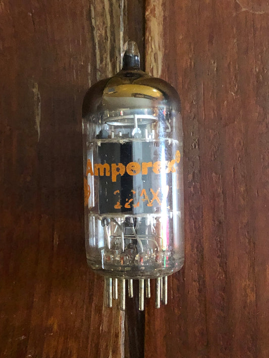 Vintage Amperex ECC83 12AX7 Tube Made In Holland Valve