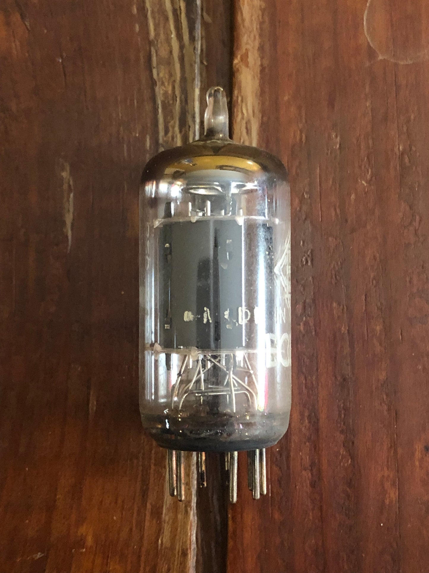 Vintage Telefunken ECC83 Smooth Plate Preamp Tube Made In Germany Valve 12AX7 Diamond