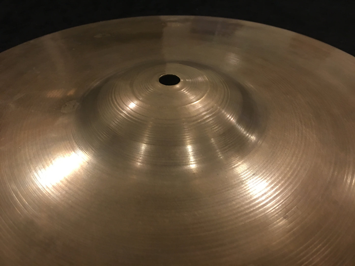 13" Zildjian A 1st Stamp 1929-1940 Single Hi-Hat or Splash Cymbal 444g #466