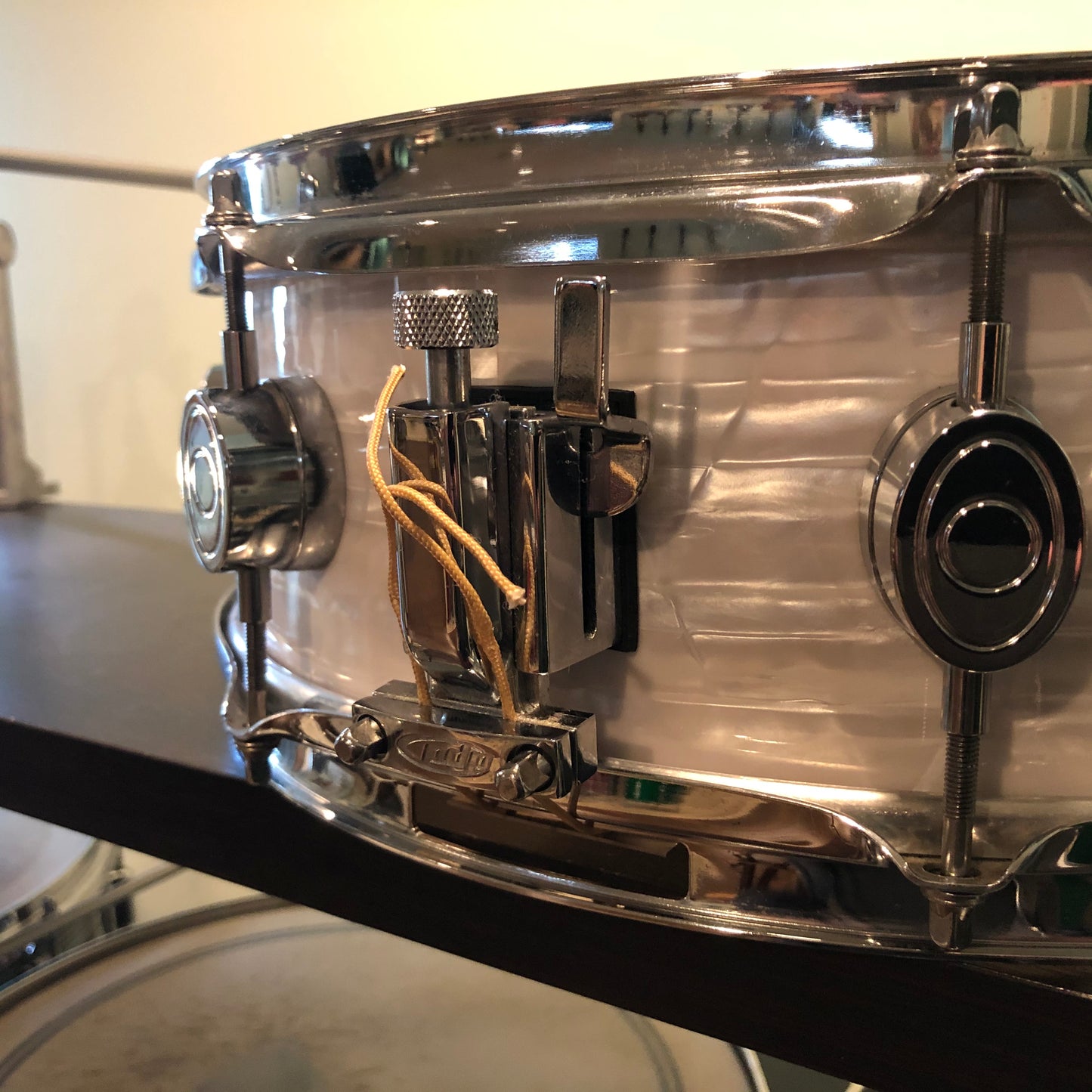 Pacific PDP 5x14 CX Series Snare Drum White Onyx