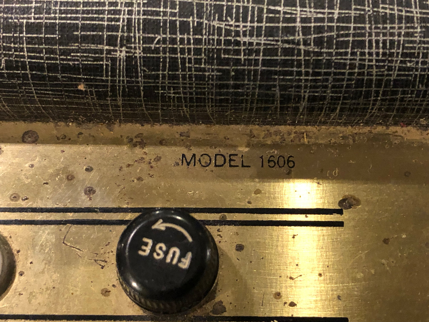 1960 Supro Super Model 1606 Combo Guitar Amplifier