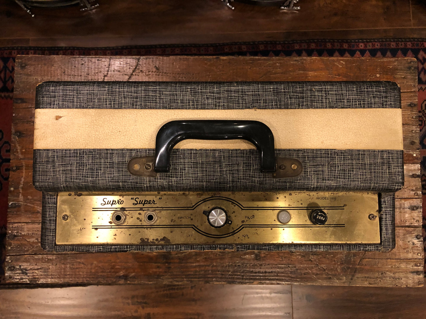 1960 Supro Super Model 1606 Combo Guitar Amplifier