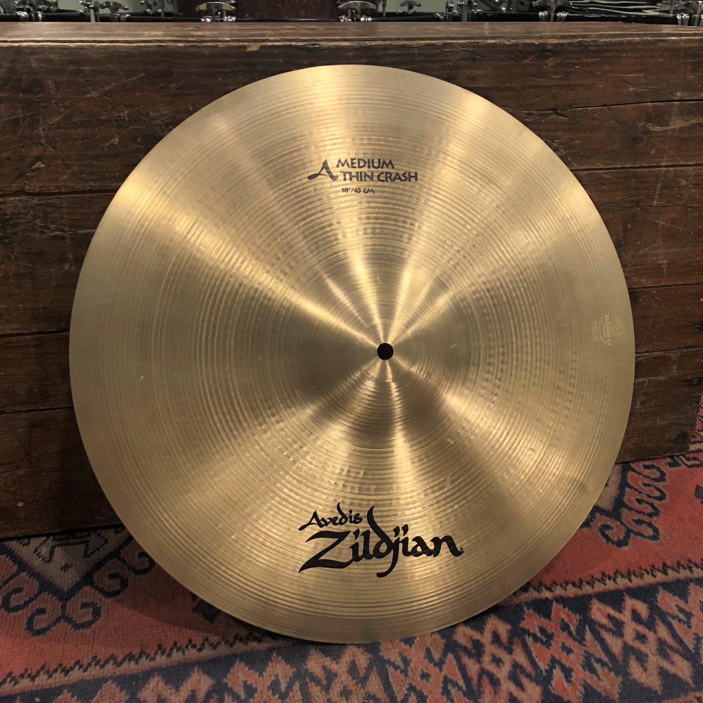 18" Zildjian A Medium Thin Crash Cymbal 1549g
