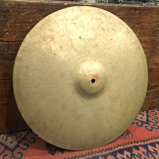 18" Paiste 1950s-60s Ludwig Standard 3-Star Crash Ride Cymbal 1244g