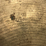 18" Paiste 1950s-60s Ludwig Standard 3-Star Crash Ride Cymbal 1244g