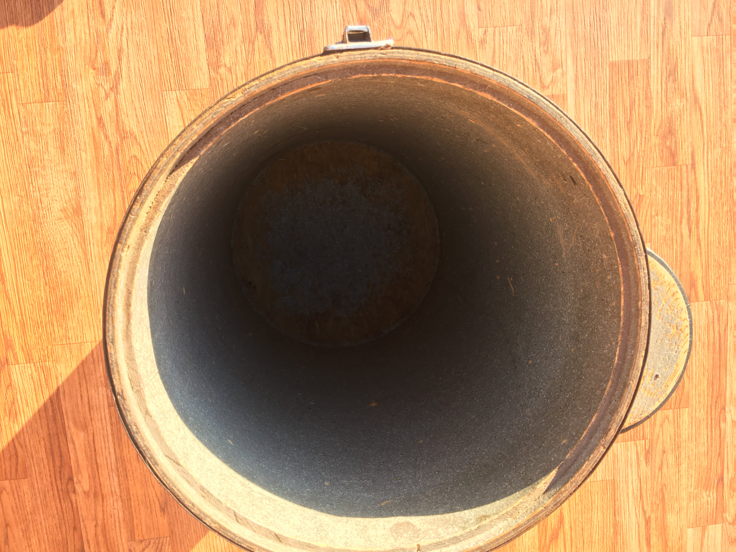 1960's Rogers Silver Sparkle Canister Throne for Drum Set