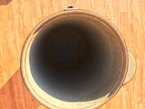 1960's Rogers Silver Sparkle Canister Throne for Drum Set