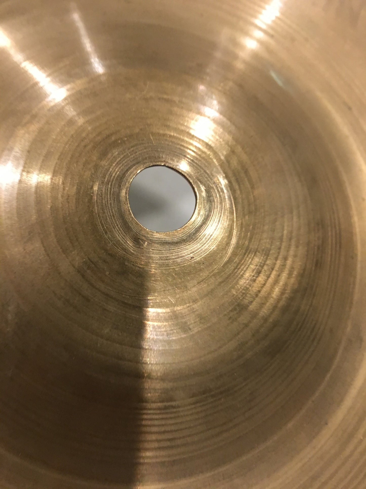 13" Vintage Zildjian A Tran Stamp Hi Hat Cymbal Pair - Light 388/458g #59
