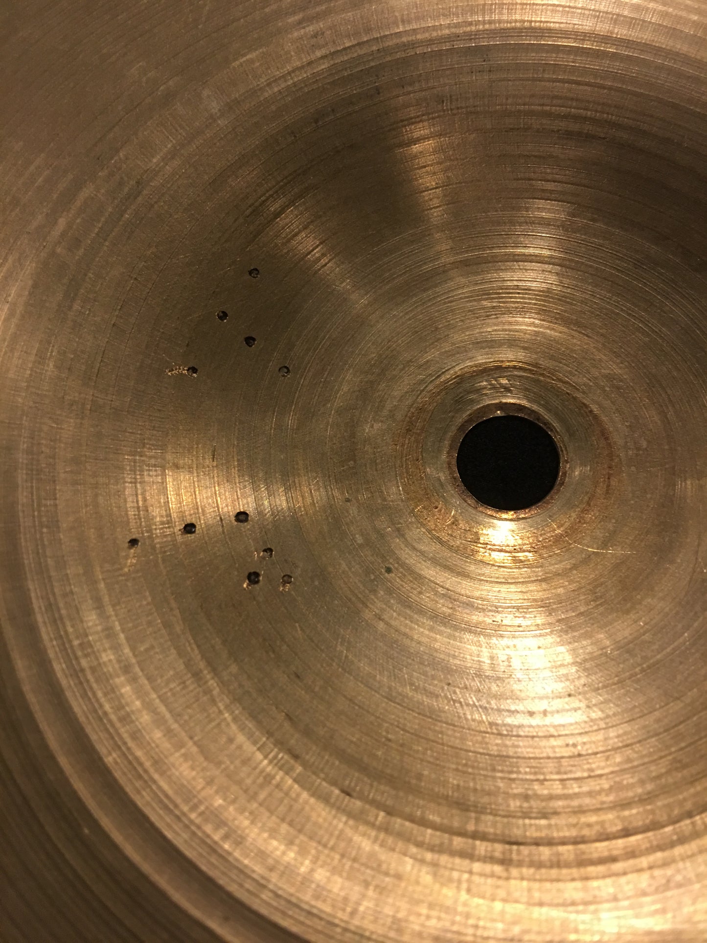 14" Early '50s Zildjian A Tran Stamp Hi Hat Cymbal Pair 600/646g #262