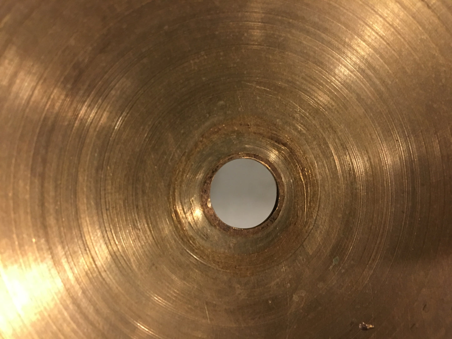 14" Early '50s Zildjian A Tran Stamp Hi Hat Cymbal Pair 600/646g #262