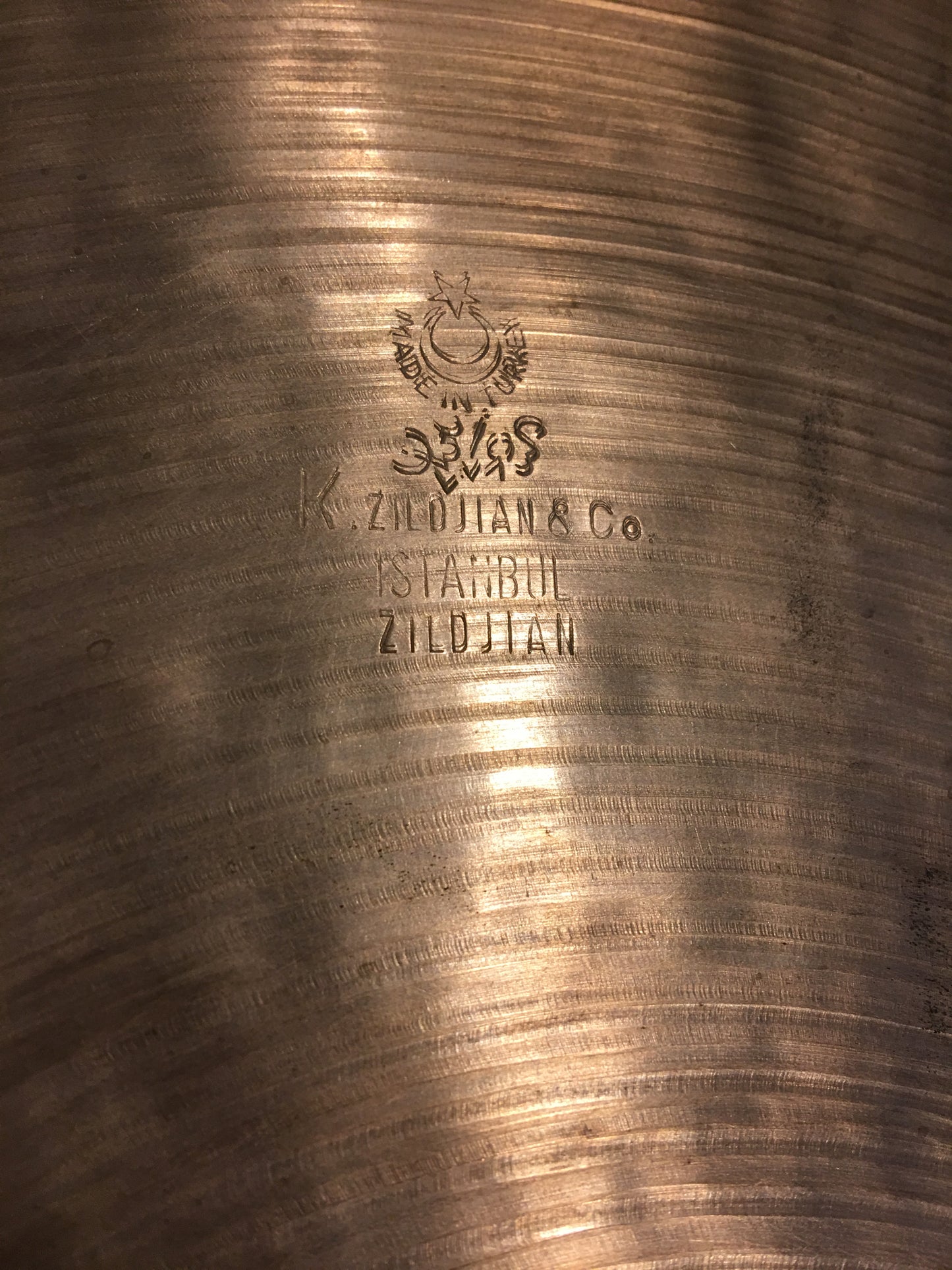 18" Zildjian K Istanbul Hand Hammered Turkish Crash / Ride Cymbal New Stamp 1508g #445