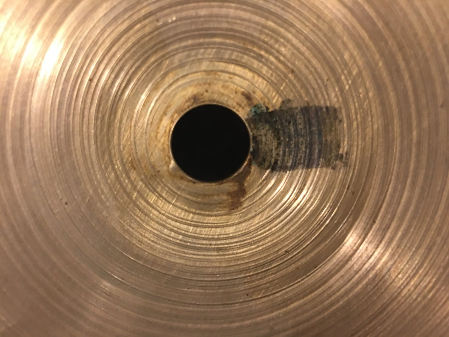 13" Vintage Zildjian Trans Stamp Crash / Hi Hat #353