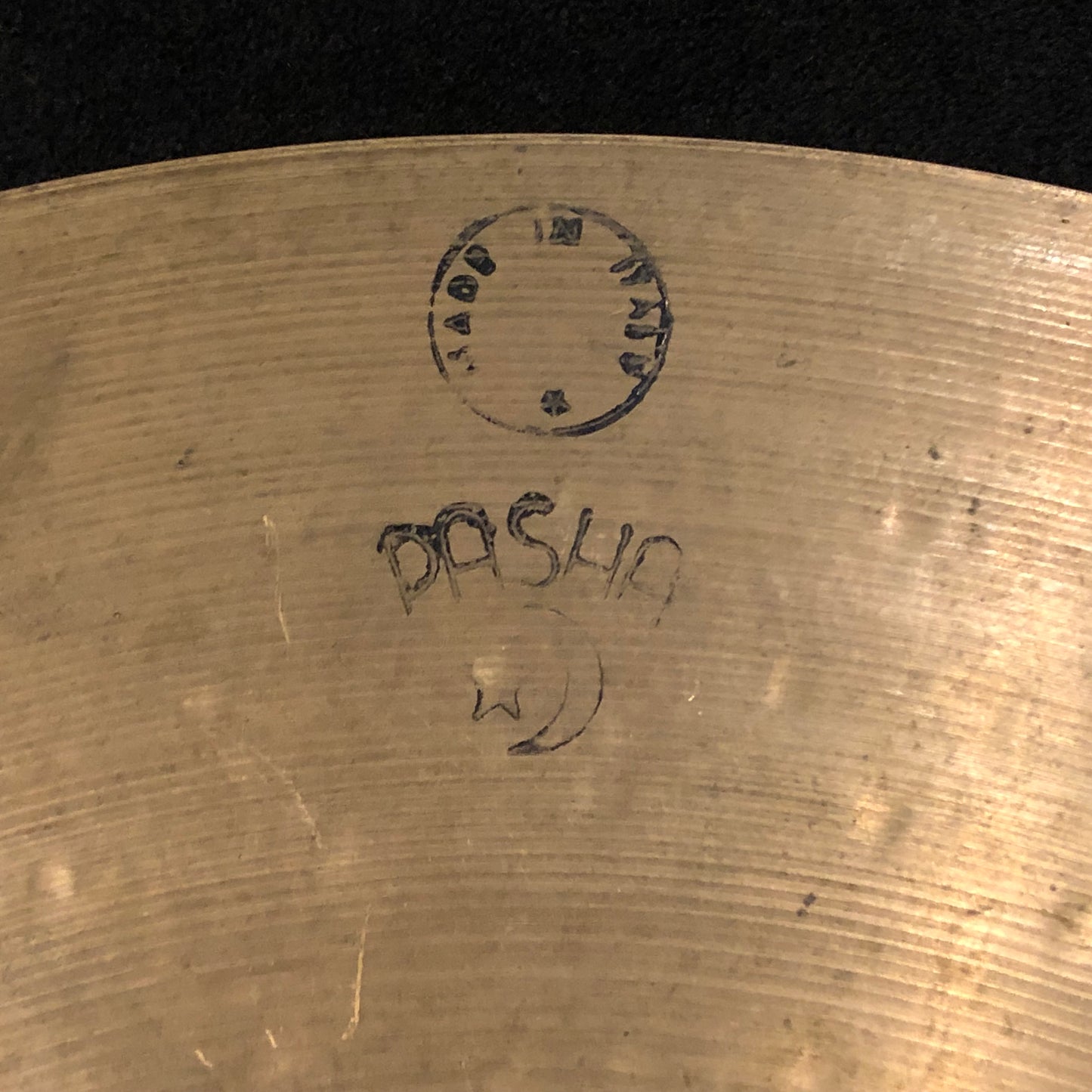 14" Pasha UFIP 1950s/60s Hi-Hat Cymbal Pair Paper Thin Rogers 568g/600g #714