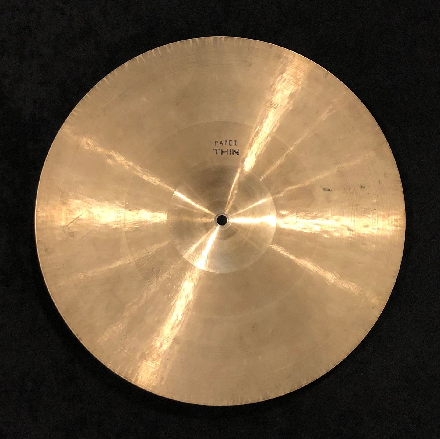 14" Pasha UFIP 1950s/60s Hi-Hat Cymbal Pair Paper Thin Rogers 568g/600g #714