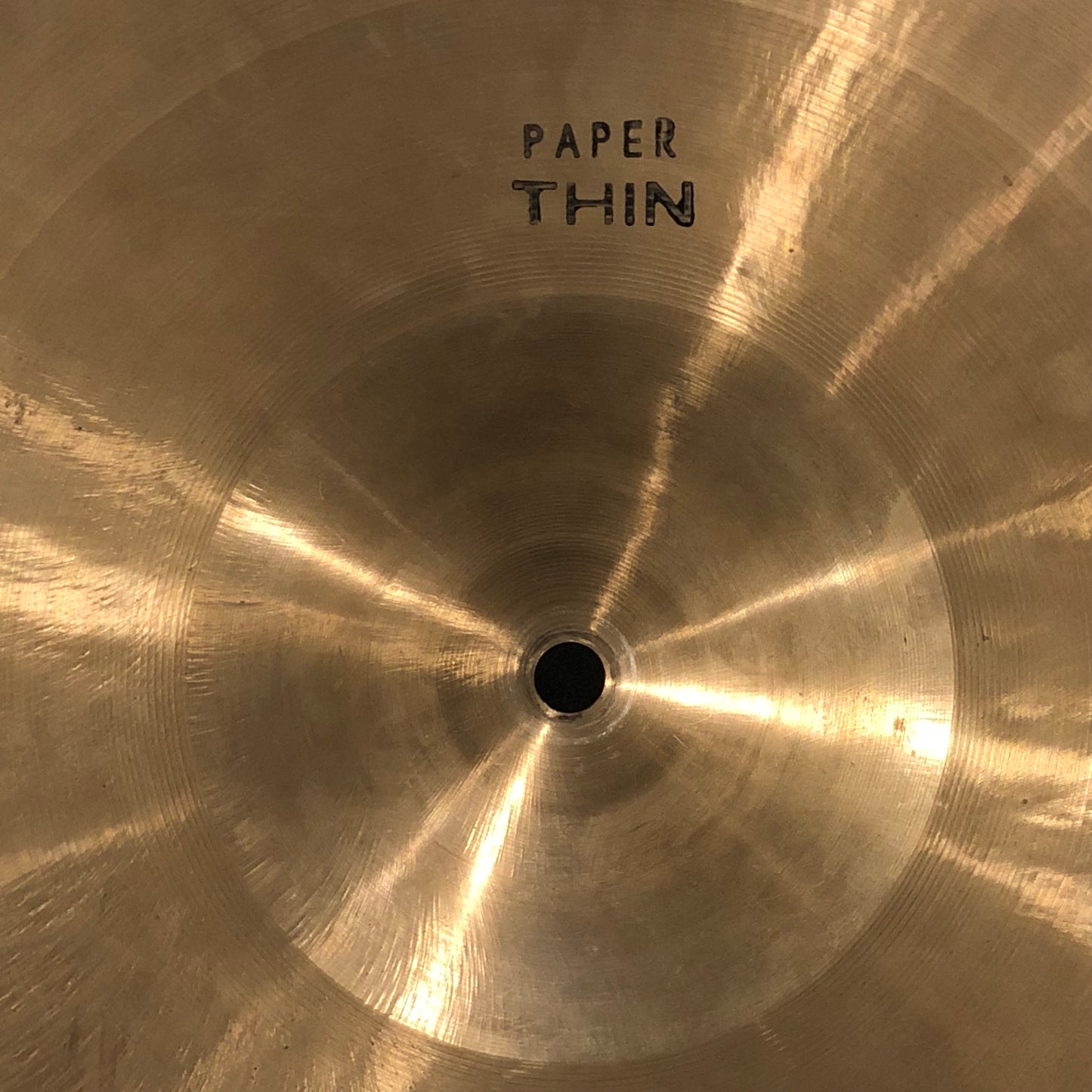 14" Pasha UFIP 1950s/60s Hi-Hat Cymbal Pair Paper Thin Rogers 568g/600g #714