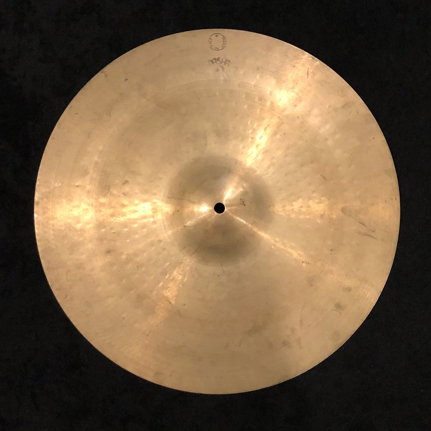 14" Pasha UFIP 1950s/60s Hi-Hat Cymbal Pair Paper Thin Rogers 568g/600g #714