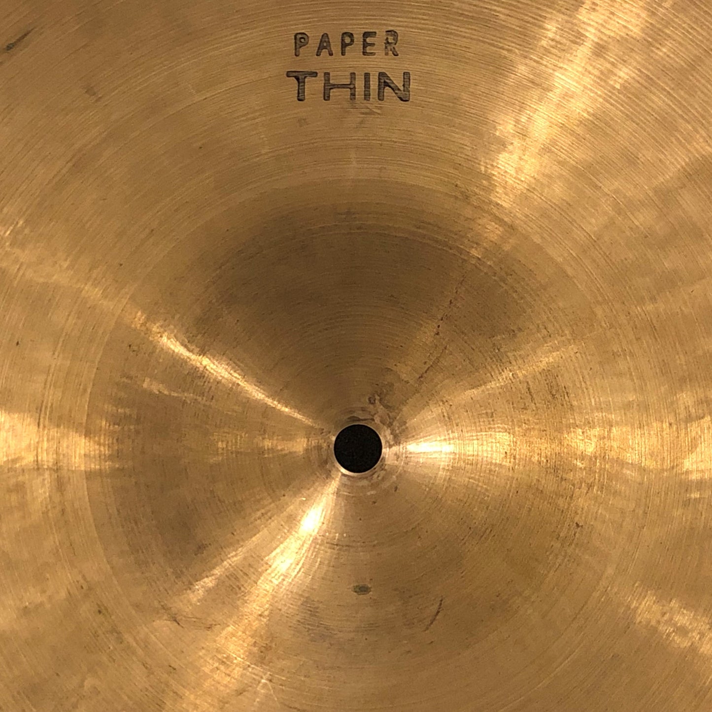 14" Pasha UFIP 1950s/60s Hi-Hat Cymbal Pair Paper Thin Rogers 568g/600g #714