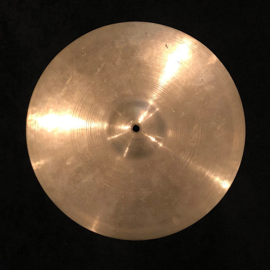 14" Zildjian A 1940s-50s Trans Stamp Hi-Hat Single / Splash Cymbal 734g #715