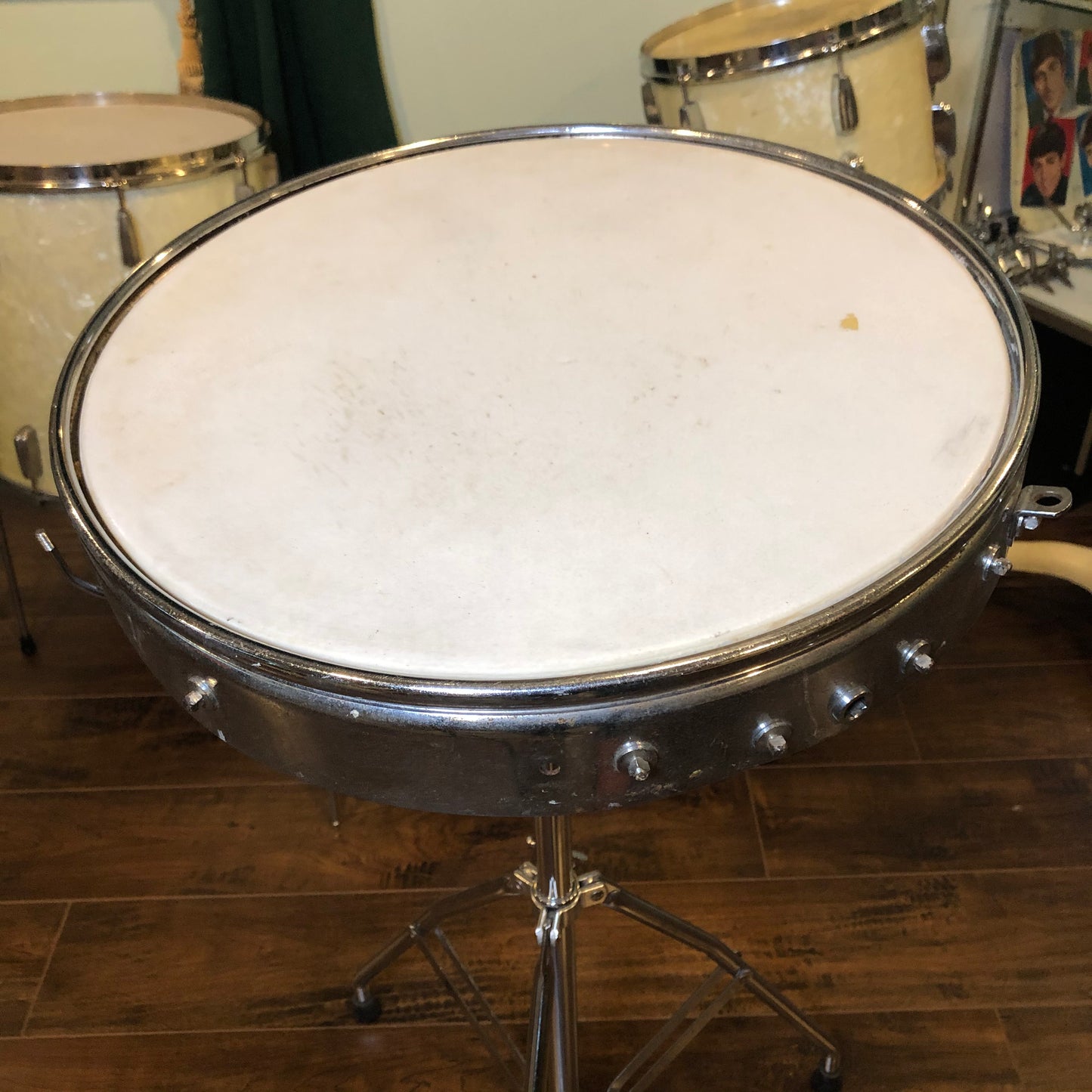 Vintage Ralph Kester 16" Flat Jacks Marching Snare Drum