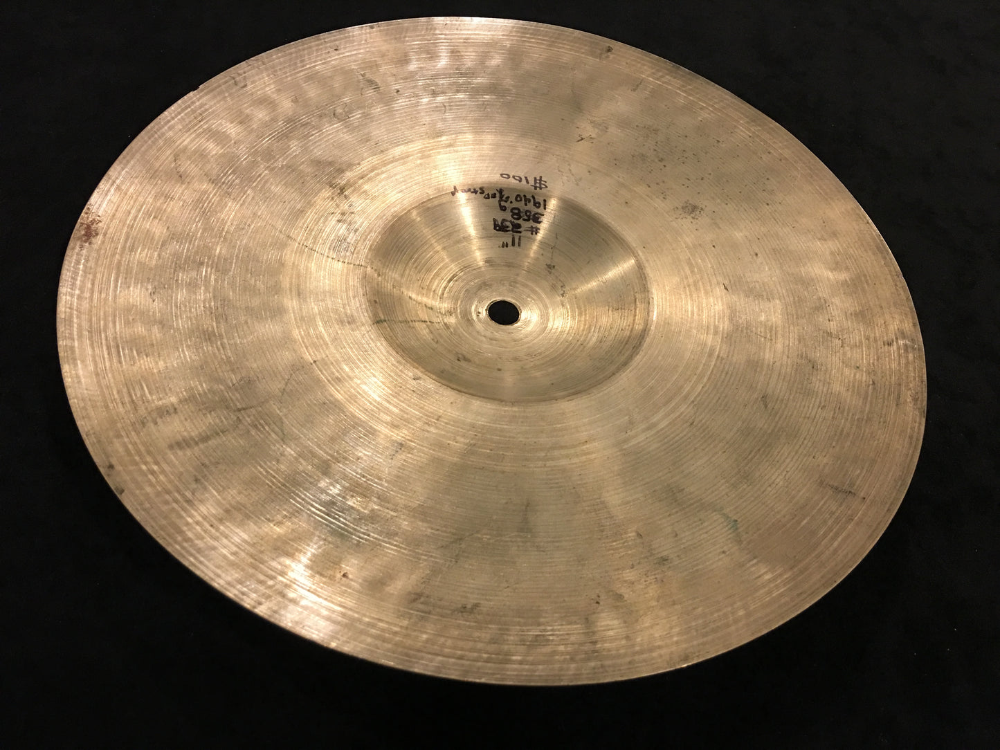 11" 1940's Zildjian A 2nd Stamp (Pre-Trans Stamp) Splash Crash Cymbal 358g #239