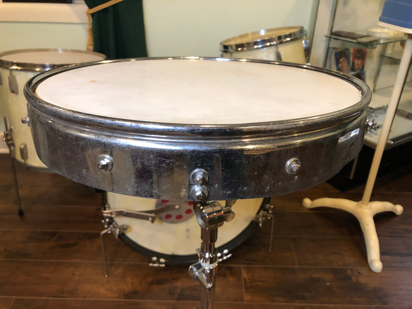 Vintage Ralph Kester 16" Flat Jacks Marching Snare Drum