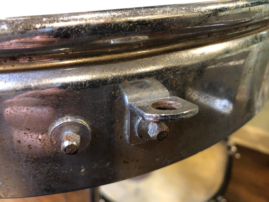 Vintage Ralph Kester 16" Flat Jacks Marching Snare Drum Drugan's