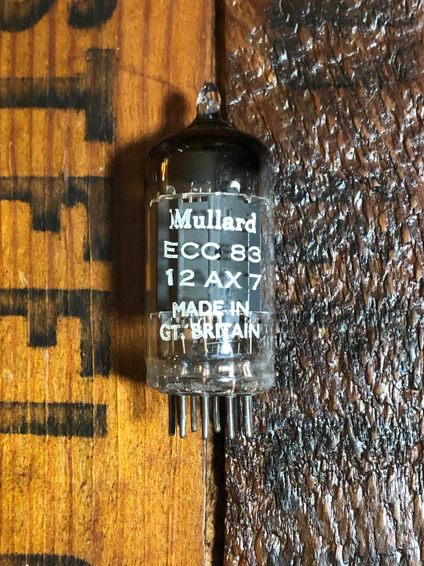 Vintage 1958 Mullard ECC83 12AX7 Preamp Tube Blackburn Factory MC1
