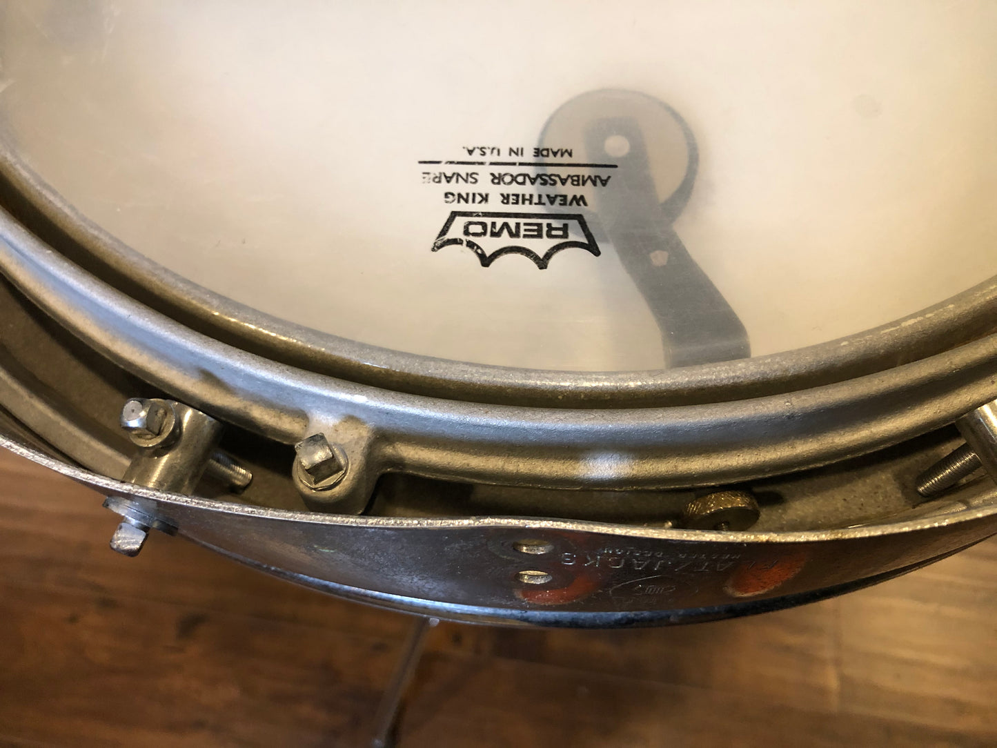 Vintage Ralph Kester 16" Flat Jacks Marching Snare Drum