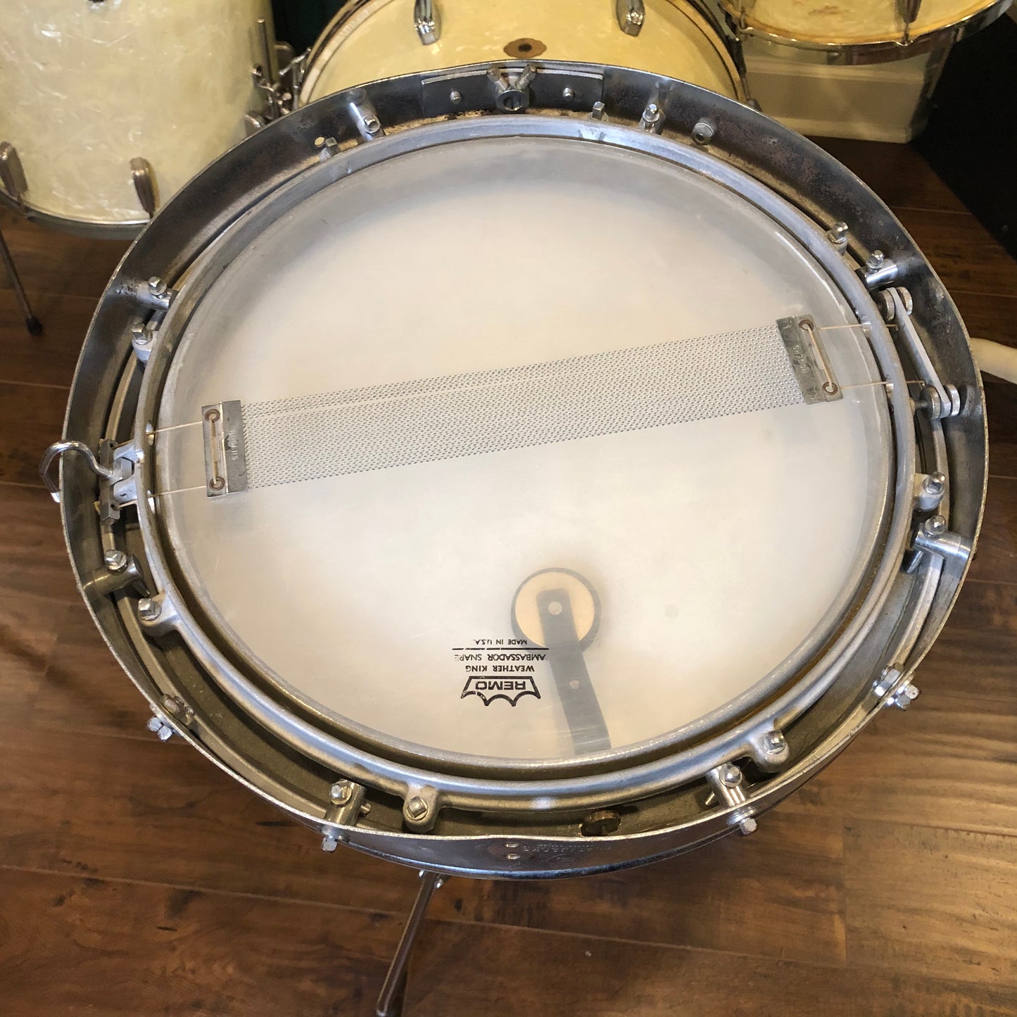 Vintage Ralph Kester 16" Flat Jacks Marching Snare Drum