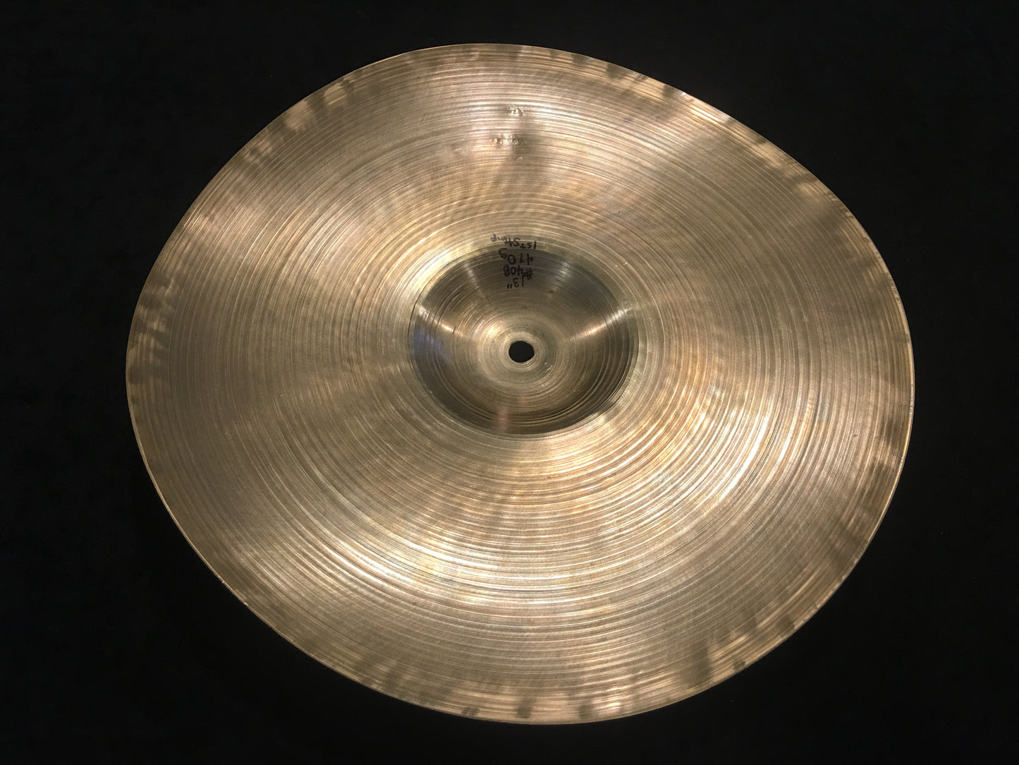13" Zildjian A 1929-40 First Stamp Splash Cymbal 470g #408