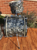 Leedy 1960 Black Diamond Pearl Bop Drum Set 18" Bass