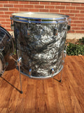Leedy 1960 Black Diamond Pearl Bop Drum Set 18" Bass