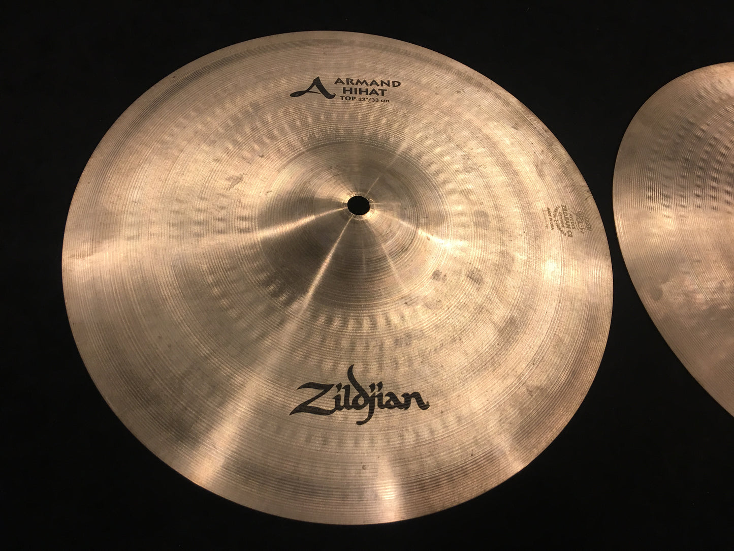 13" Zildjian A Armand Hi Hat Cymbals - No Longer Made - 868/1068g