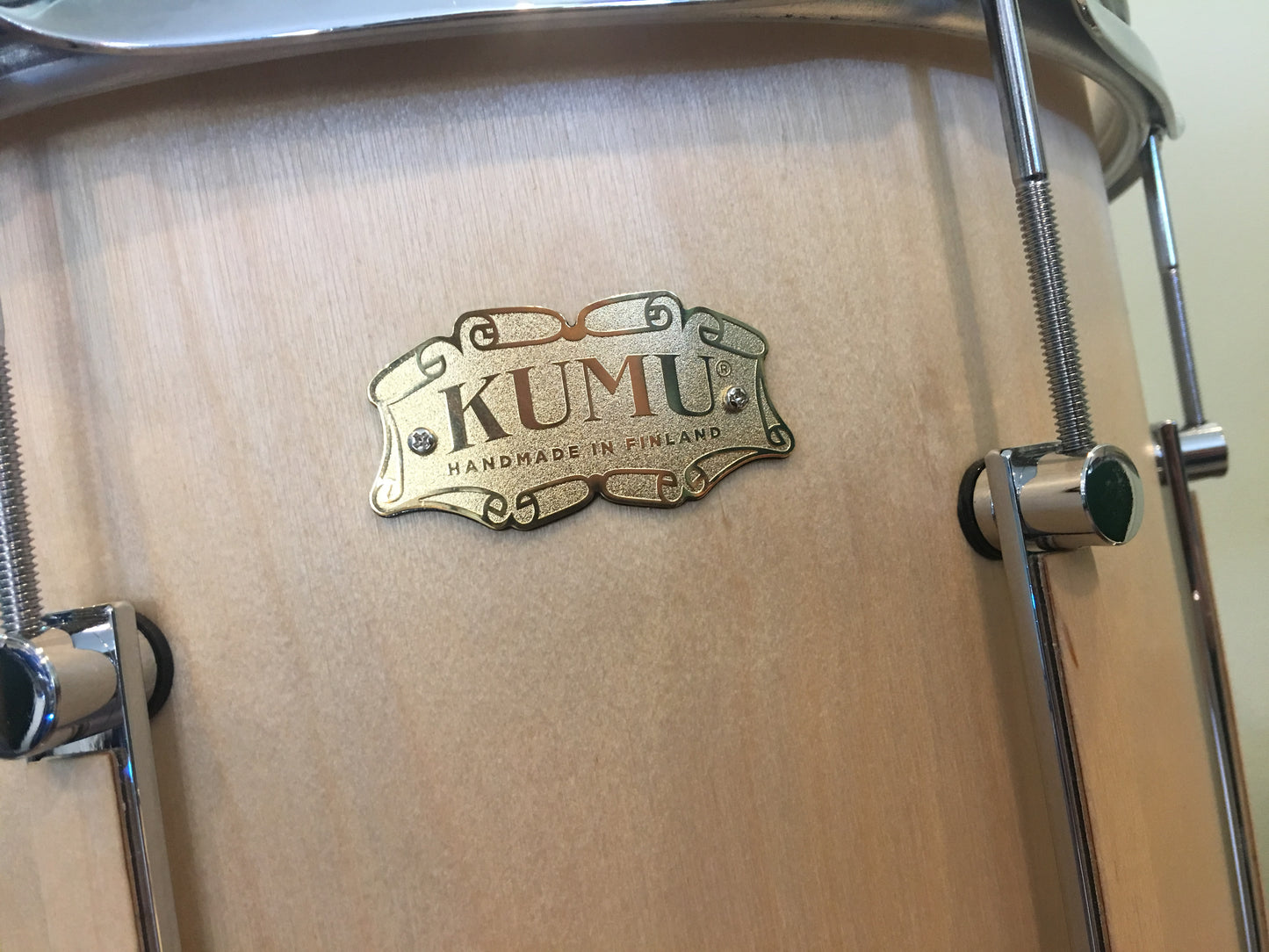 Kumu All Birch NAMM Bop Drum Set - Natural Birch Satin Sound Finish 18/12/14