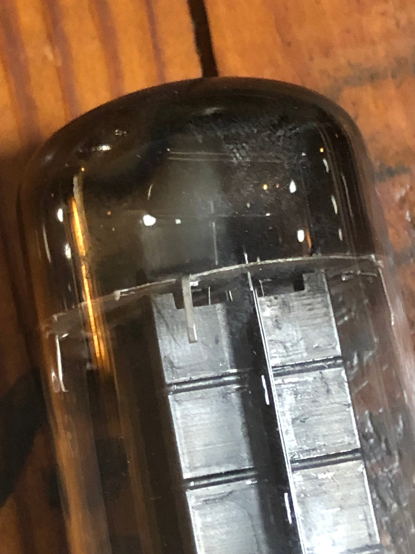 Vintage 1954 GE 5U4GA Rectifier Tube Black Plates Valve General Electric 5U4GB